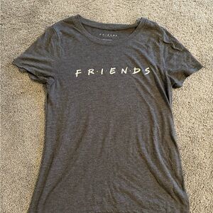 Gray Friends Graphic T-Shirt